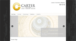 Desktop Screenshot of carter-lawfirm.com